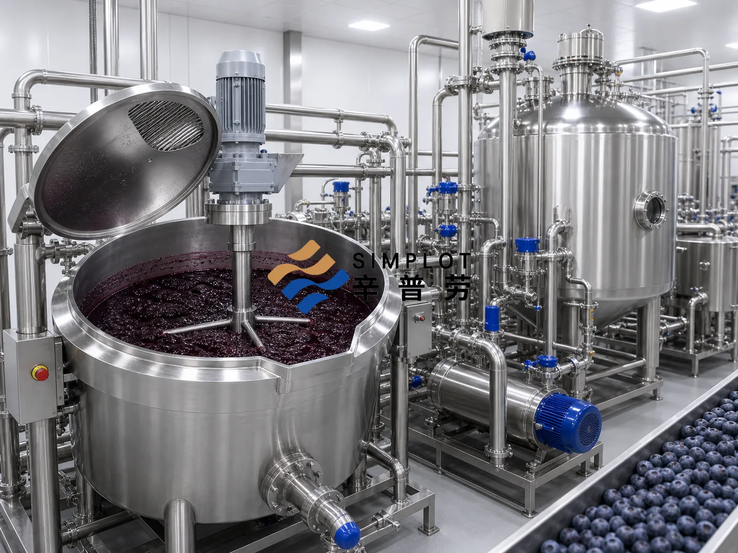 Blueberry Jam Processing Line