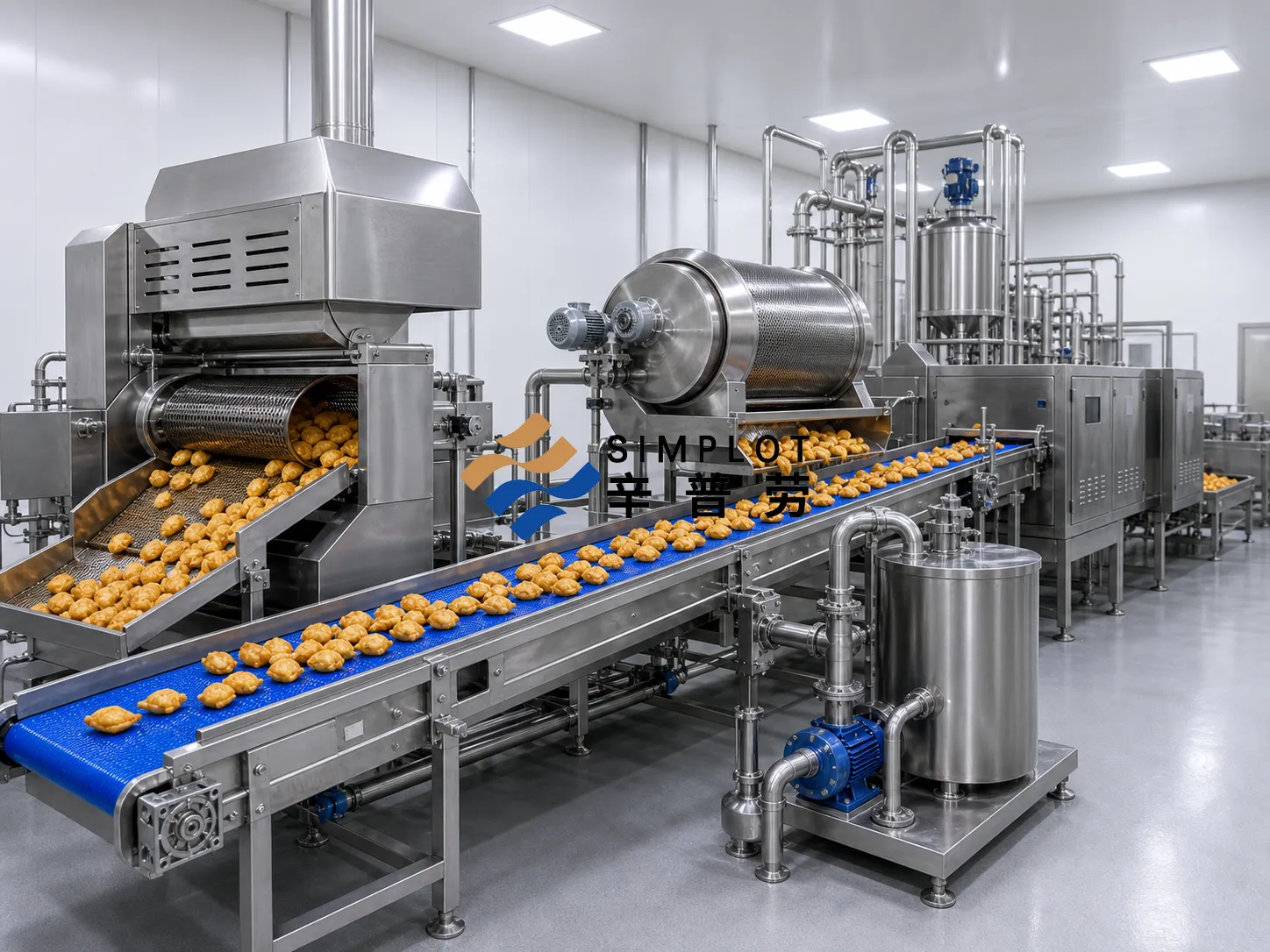 Dumpling Frying Production Line