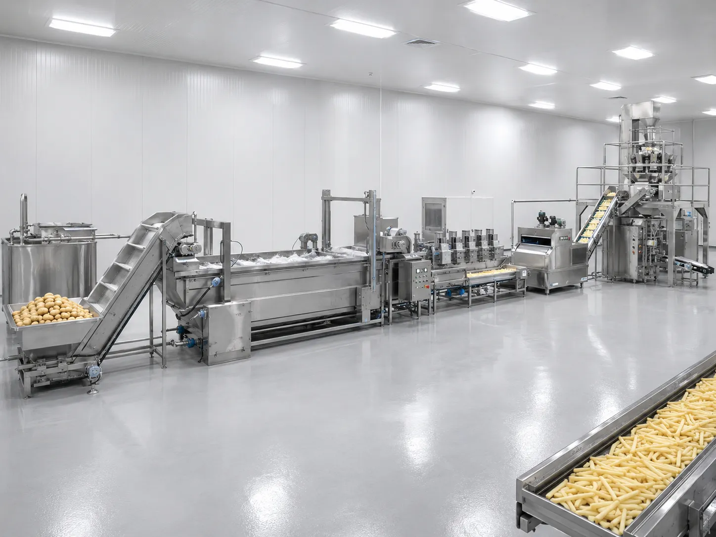 French Fries Production Line