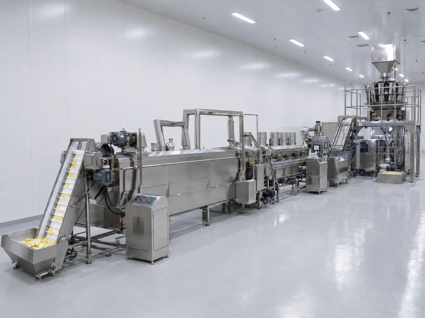 Fried Potato Chips Production Line