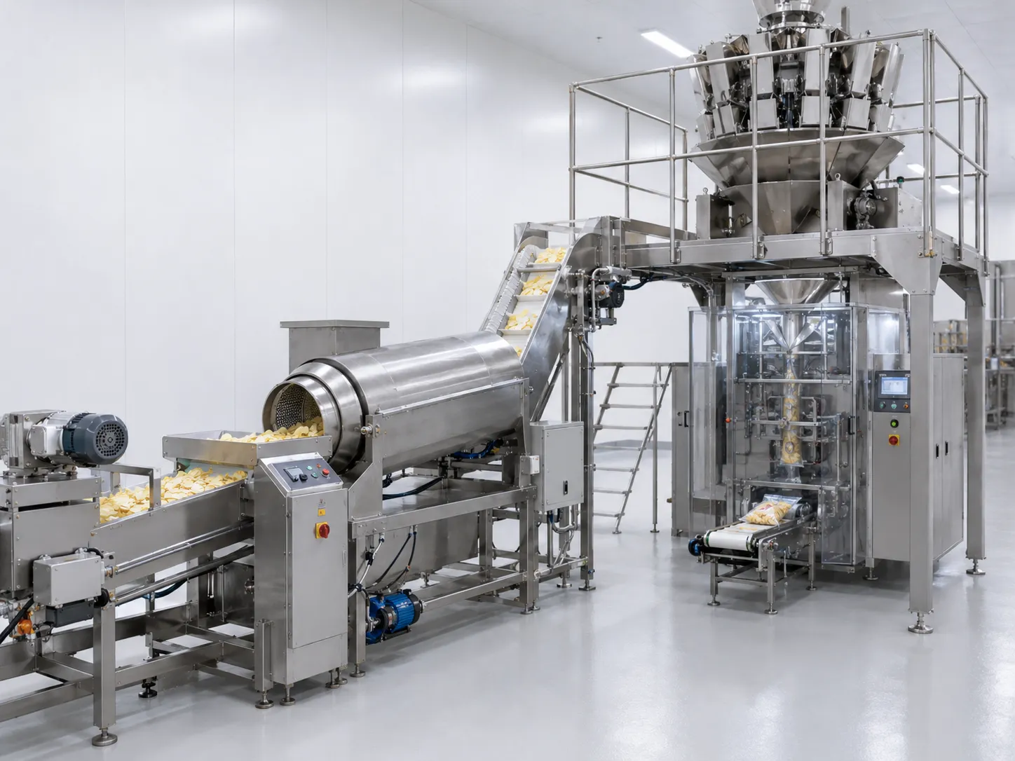 Fried Potato Chips Production Line
