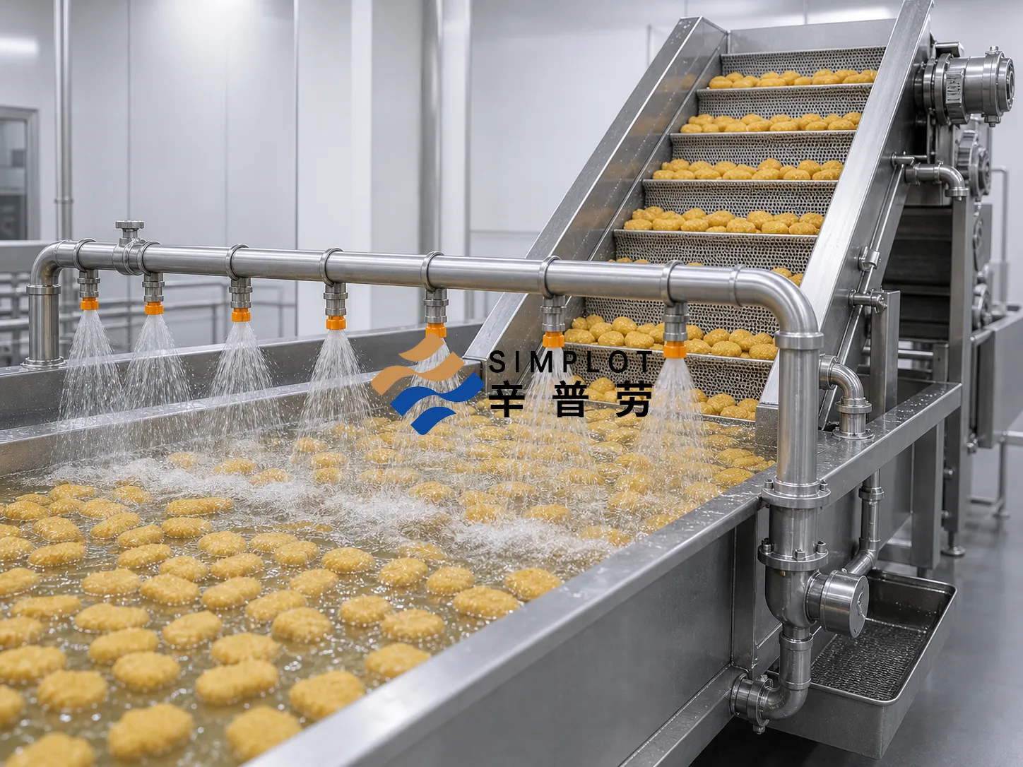Frozen Chicken Nugget Processing Line