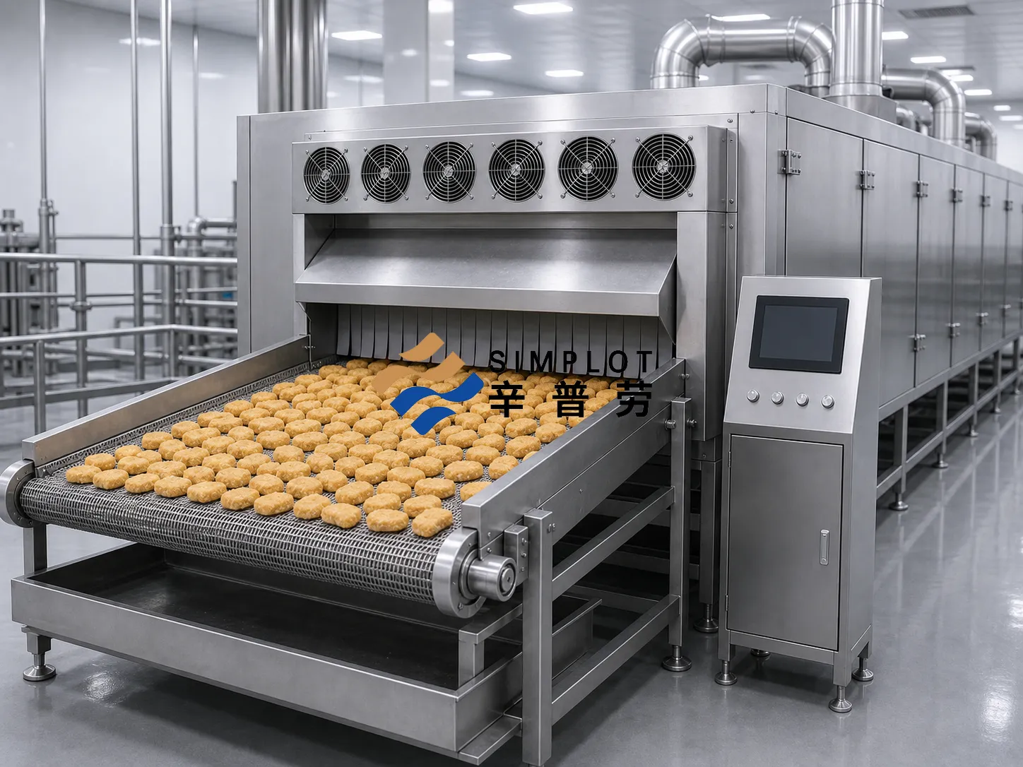 Frozen Chicken Nugget Processing Line