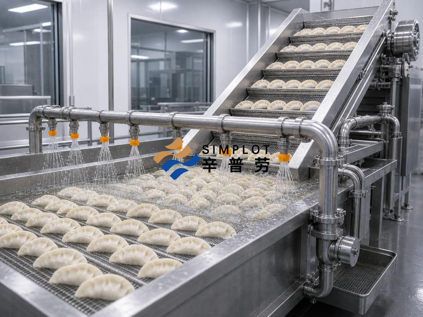 Frozen Dumpling Processing Line