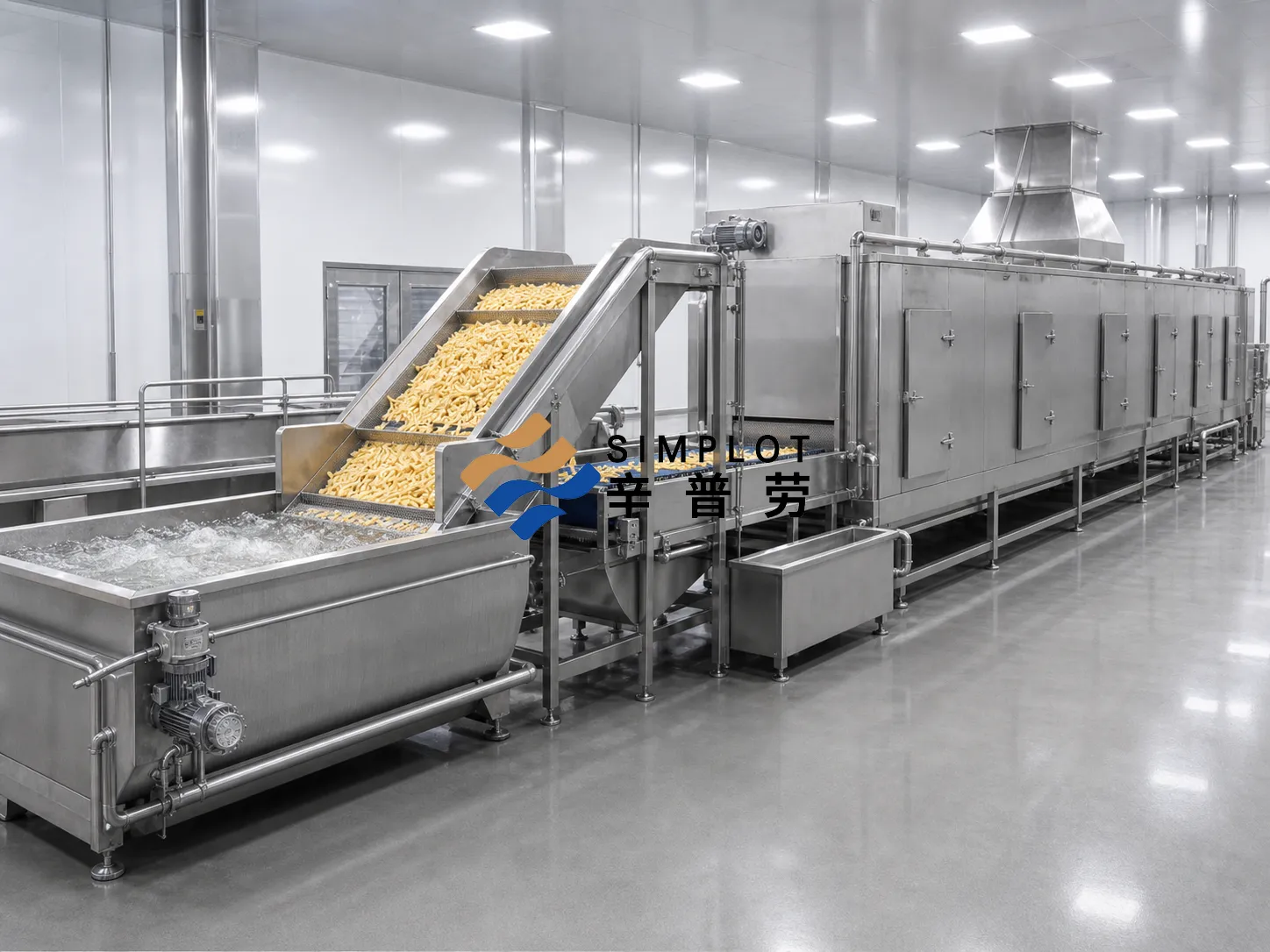Dubai 500kg/h Frozen French Fries Production Line Case Study
