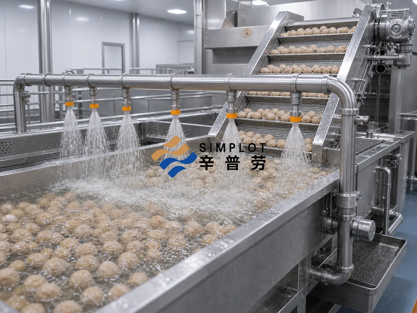 Frozen Meatball Processing Line