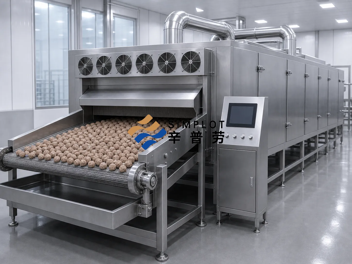 Frozen Meatball Processing Line