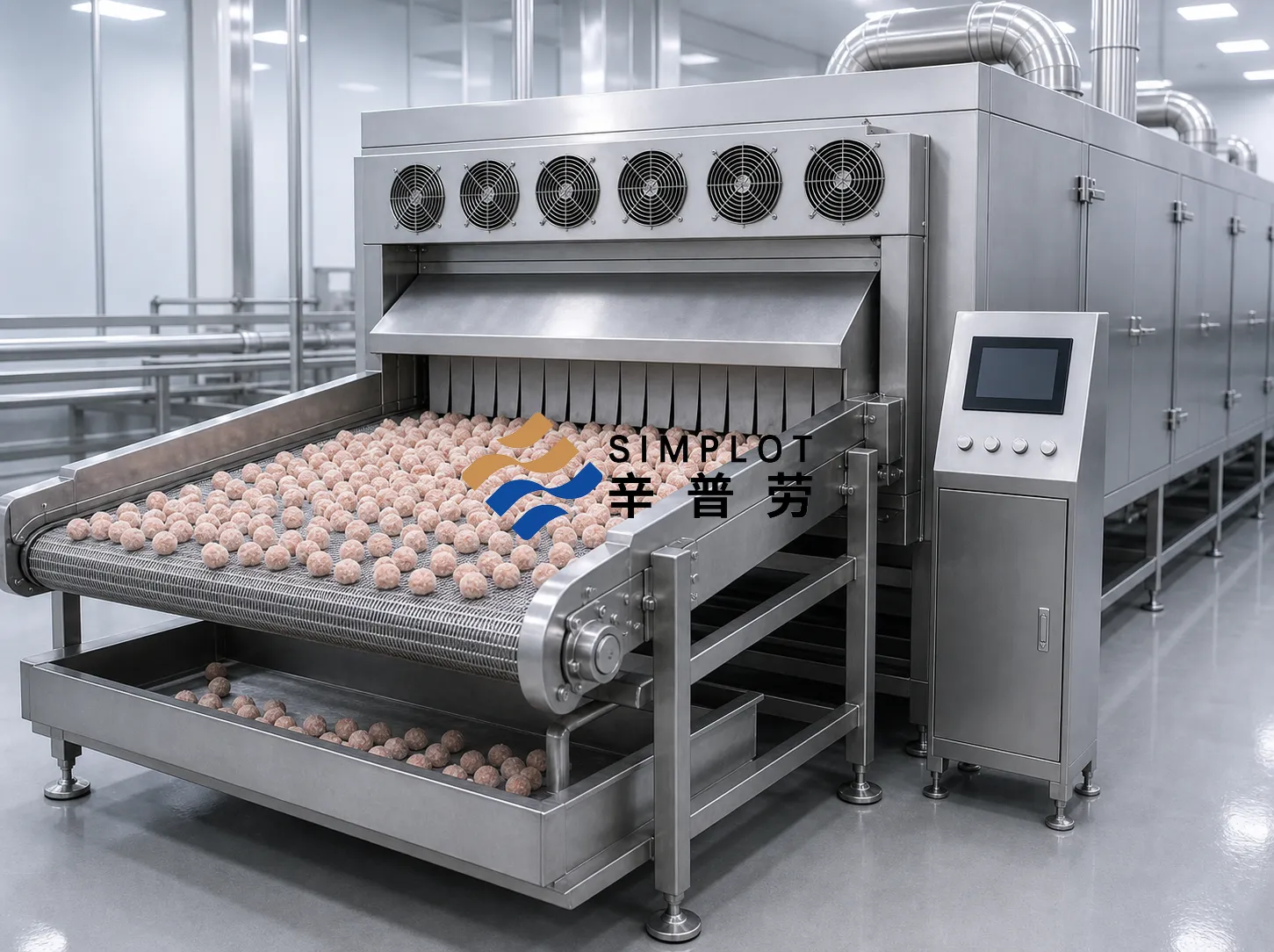 Frozen Meatball Processing Line