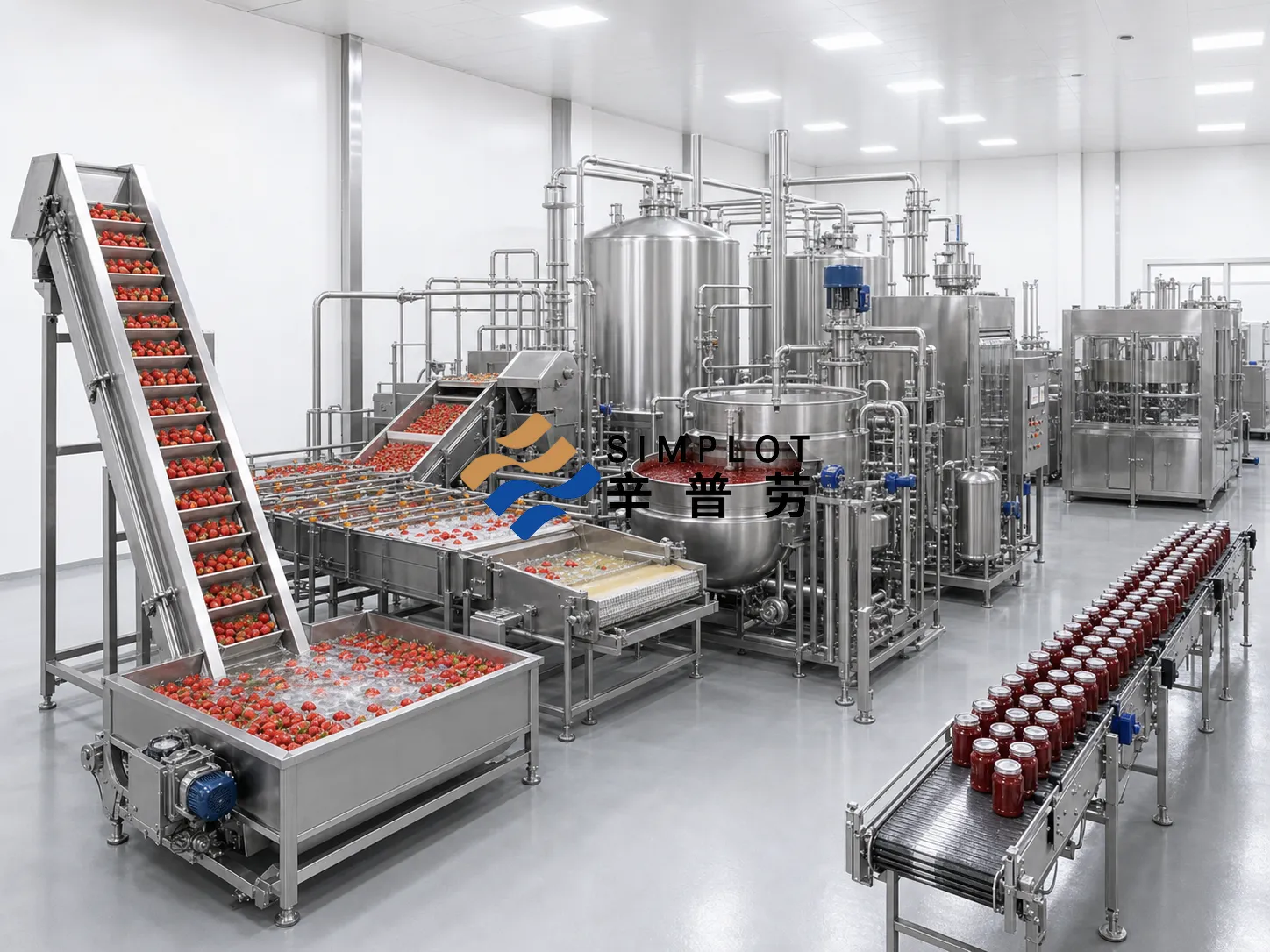 Strawberry Jam Processing Line