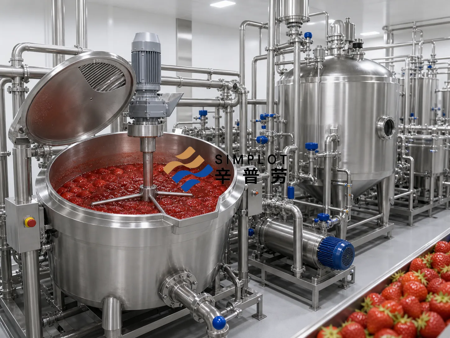 Strawberry Jam Processing Line